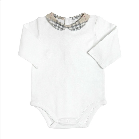 burberry infant onesie